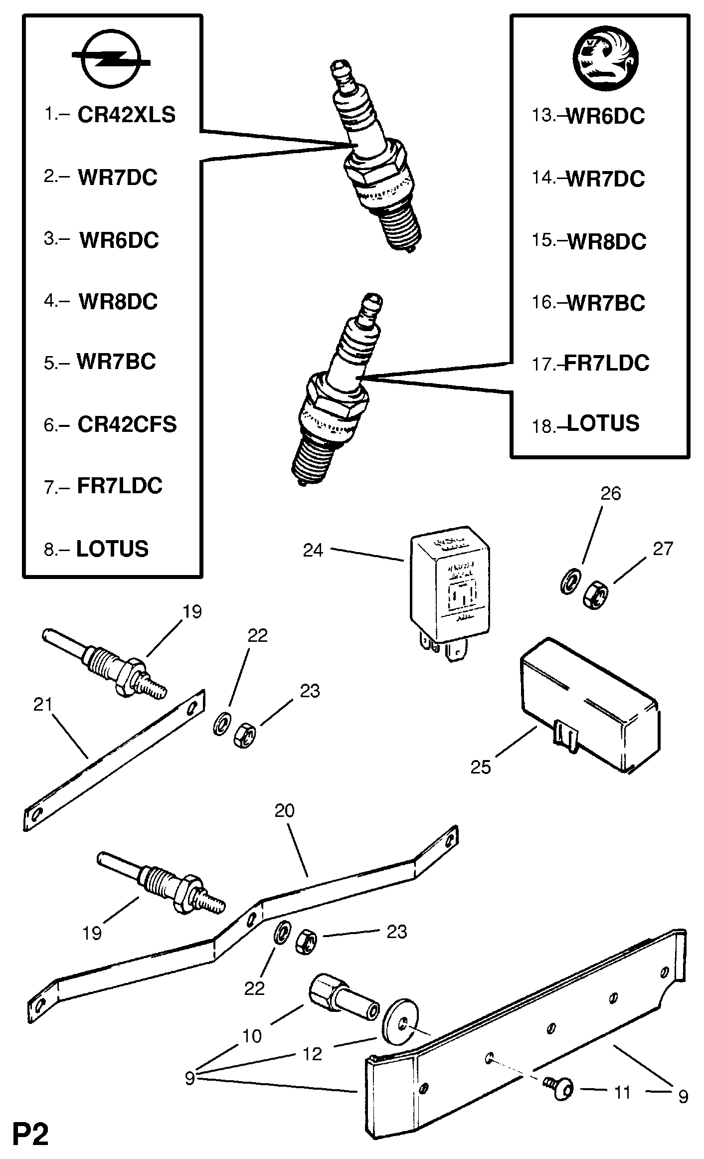 FORD 1214003 - Свеча зажигания unicars.by