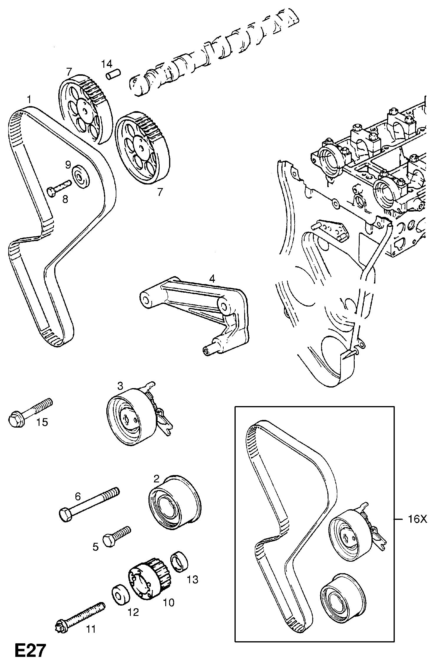 GMC 5636363 - Зубчатый ремень ГРМ unicars.by