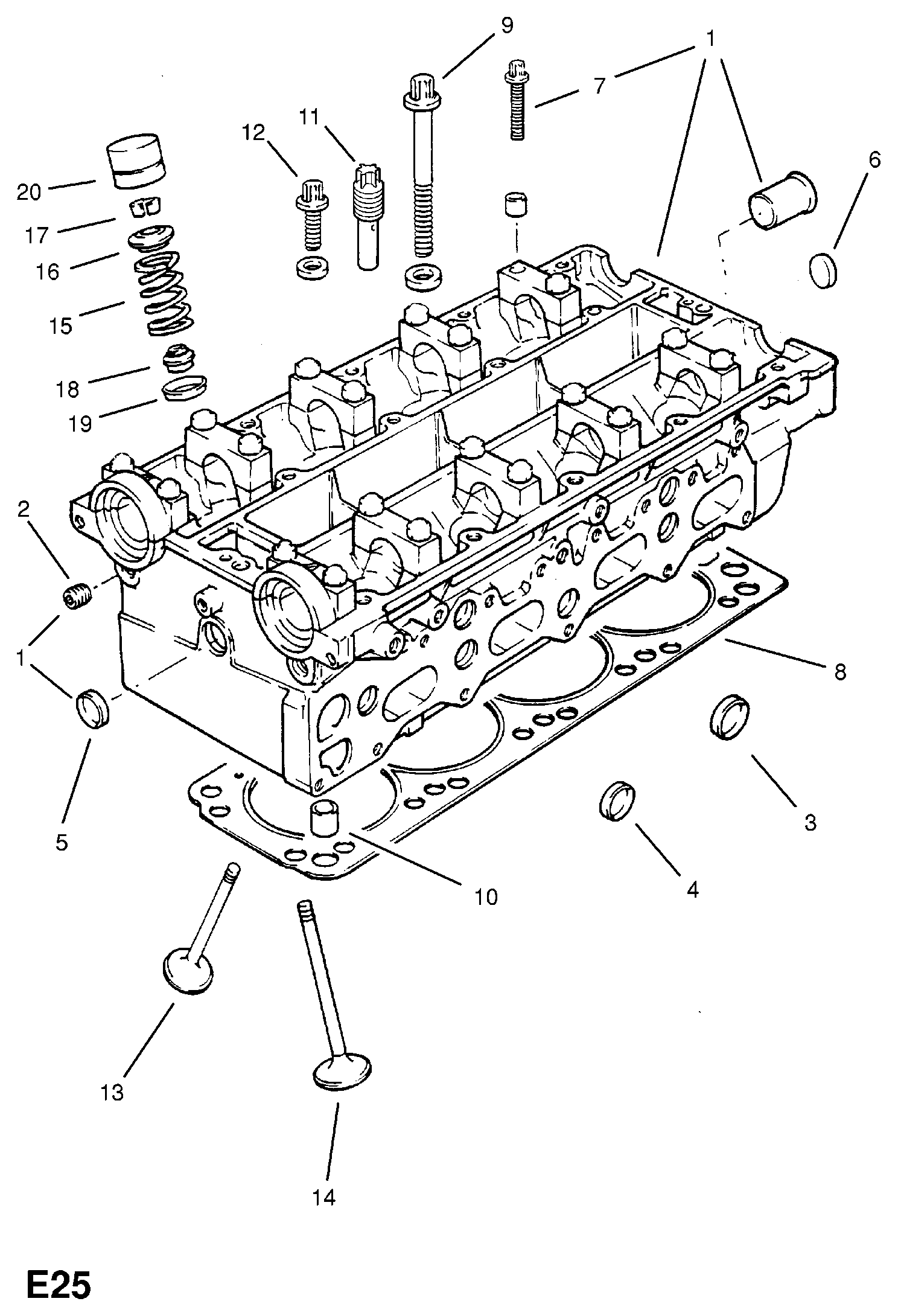 Opel 6 40 067 - Толкатель, гидрокомпенсатор unicars.by