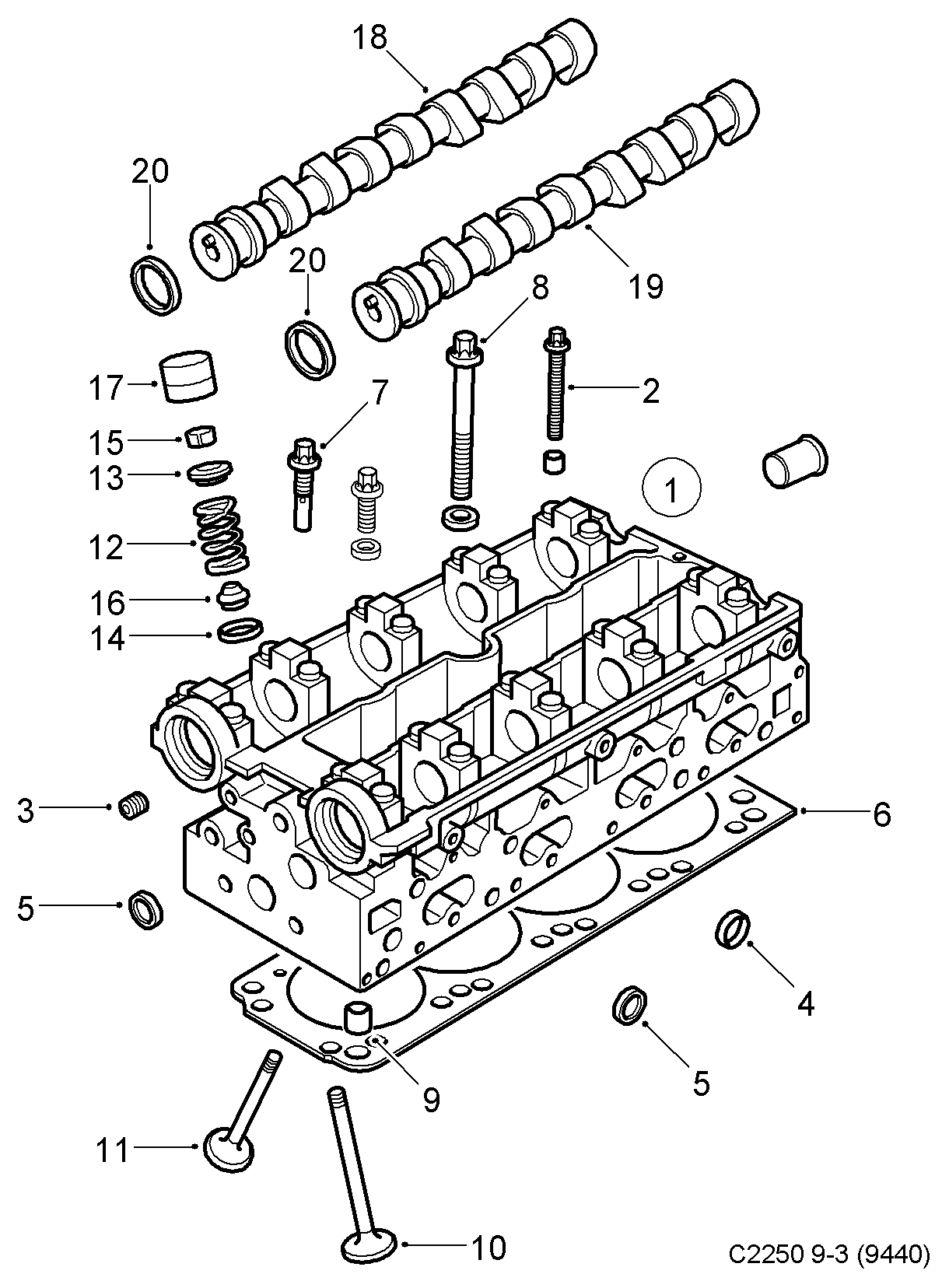 Opel 90529533 - Предохранительный клин клапана unicars.by