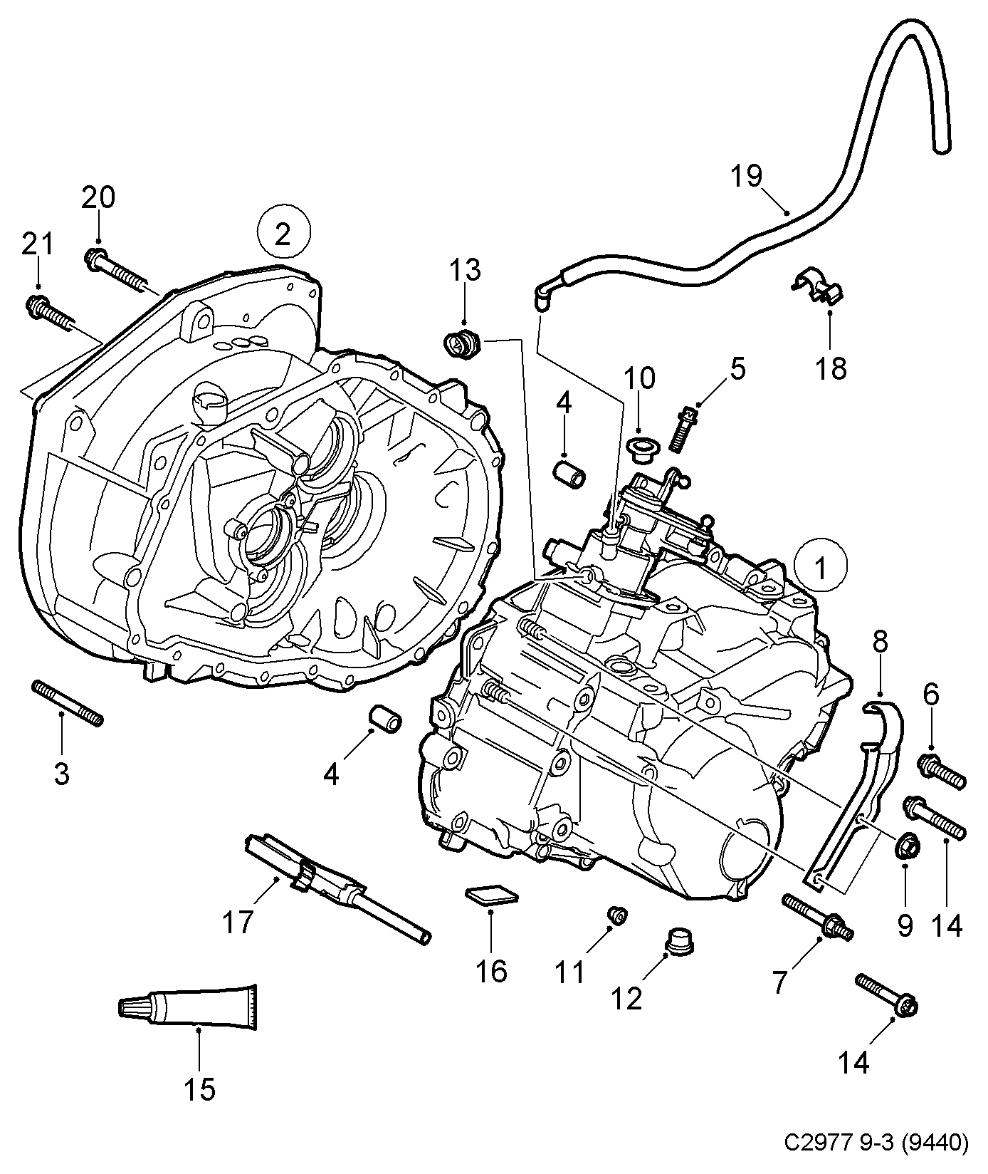 Chevrolet 90543772 - Прокладка, крышка головки цилиндра unicars.by