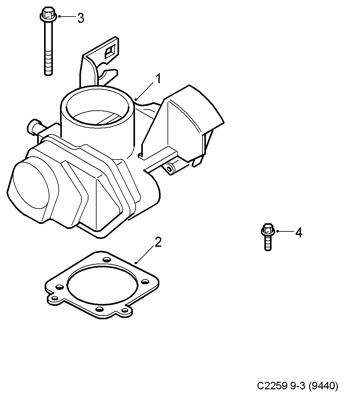 Opel 90543950 - Gasket unicars.by