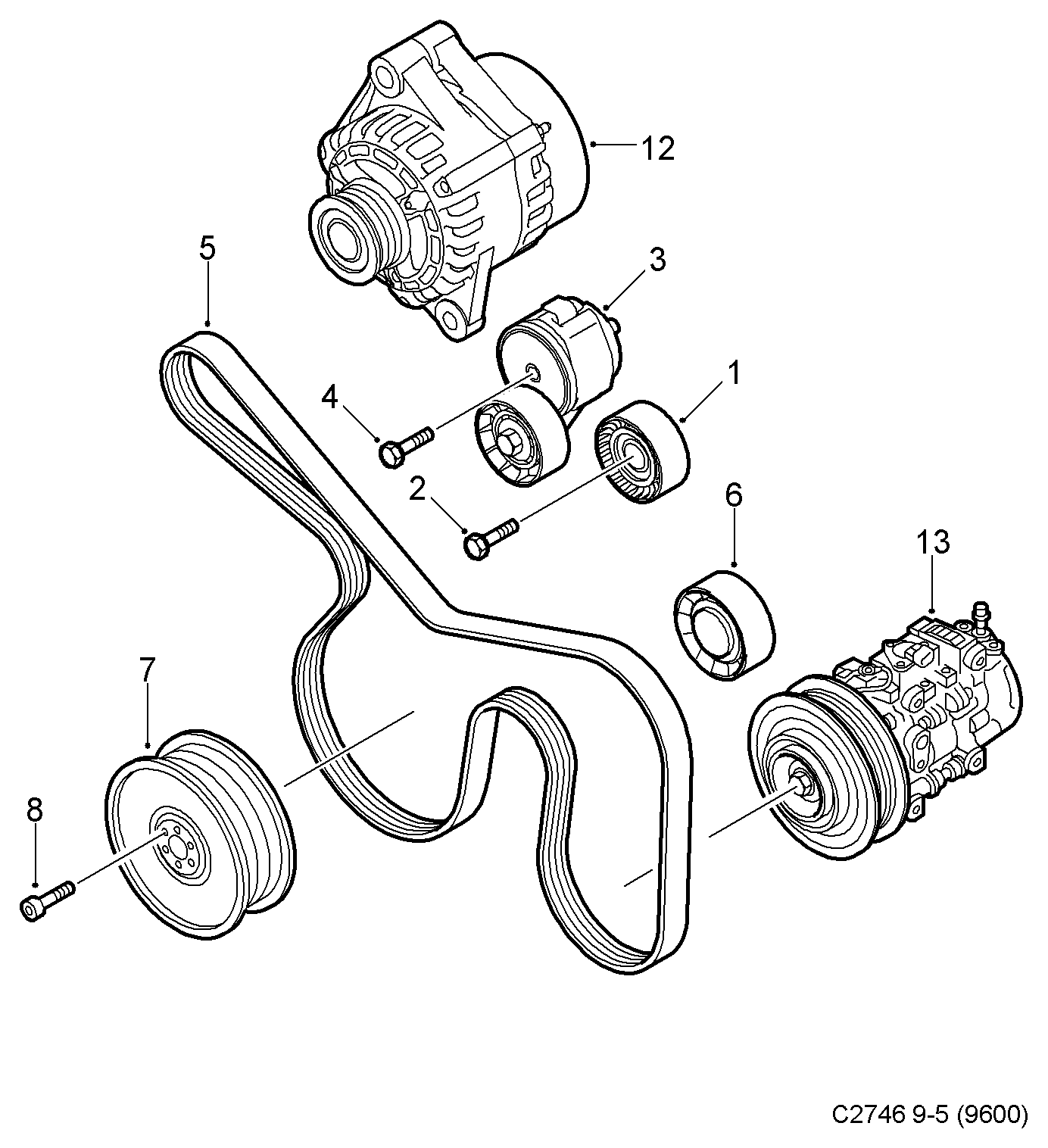 General Motors 55196301 - Шкив коленчатого вала unicars.by