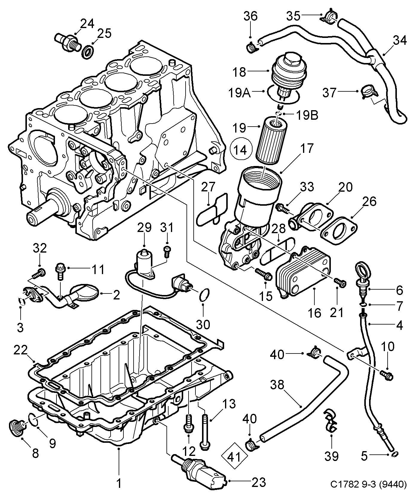 Vauxhall 90569684 - Датчик, давление масла unicars.by