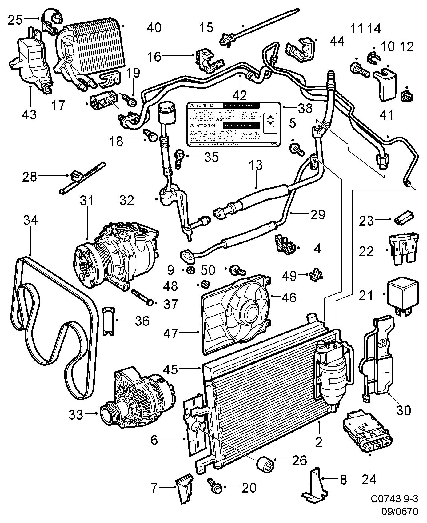 FORD 5046305 - Гидрофильтр, автоматическая коробка передач unicars.by