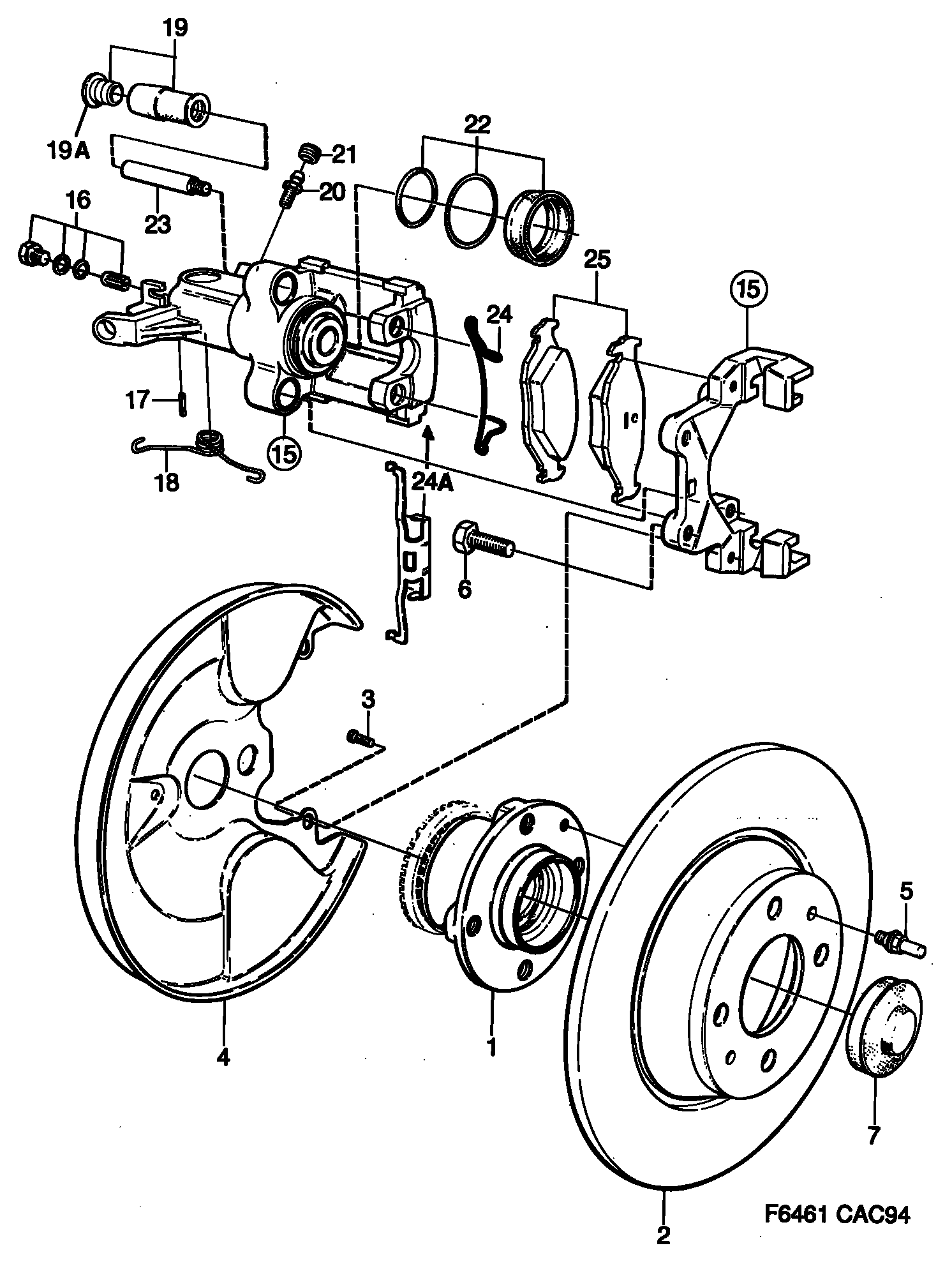 Volvo 5055967 - Тормозные колодки, дисковые, комплект unicars.by