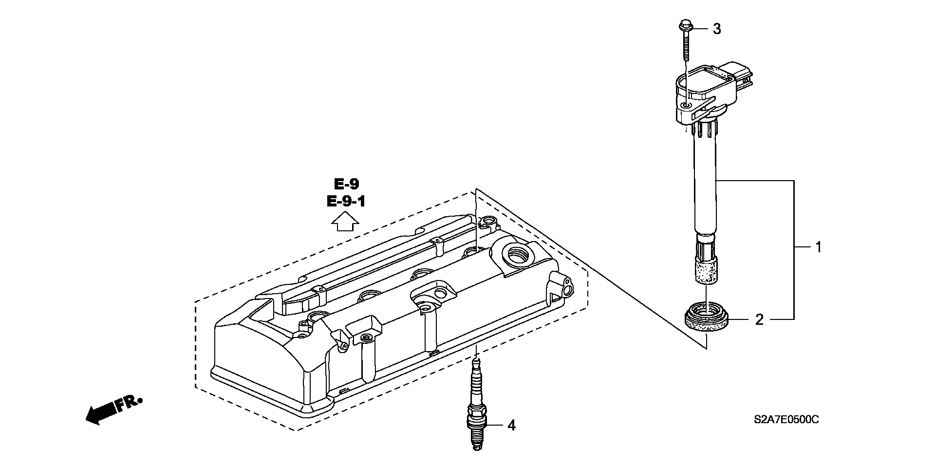 Honda 98079-571 BH - Свеча зажигания unicars.by