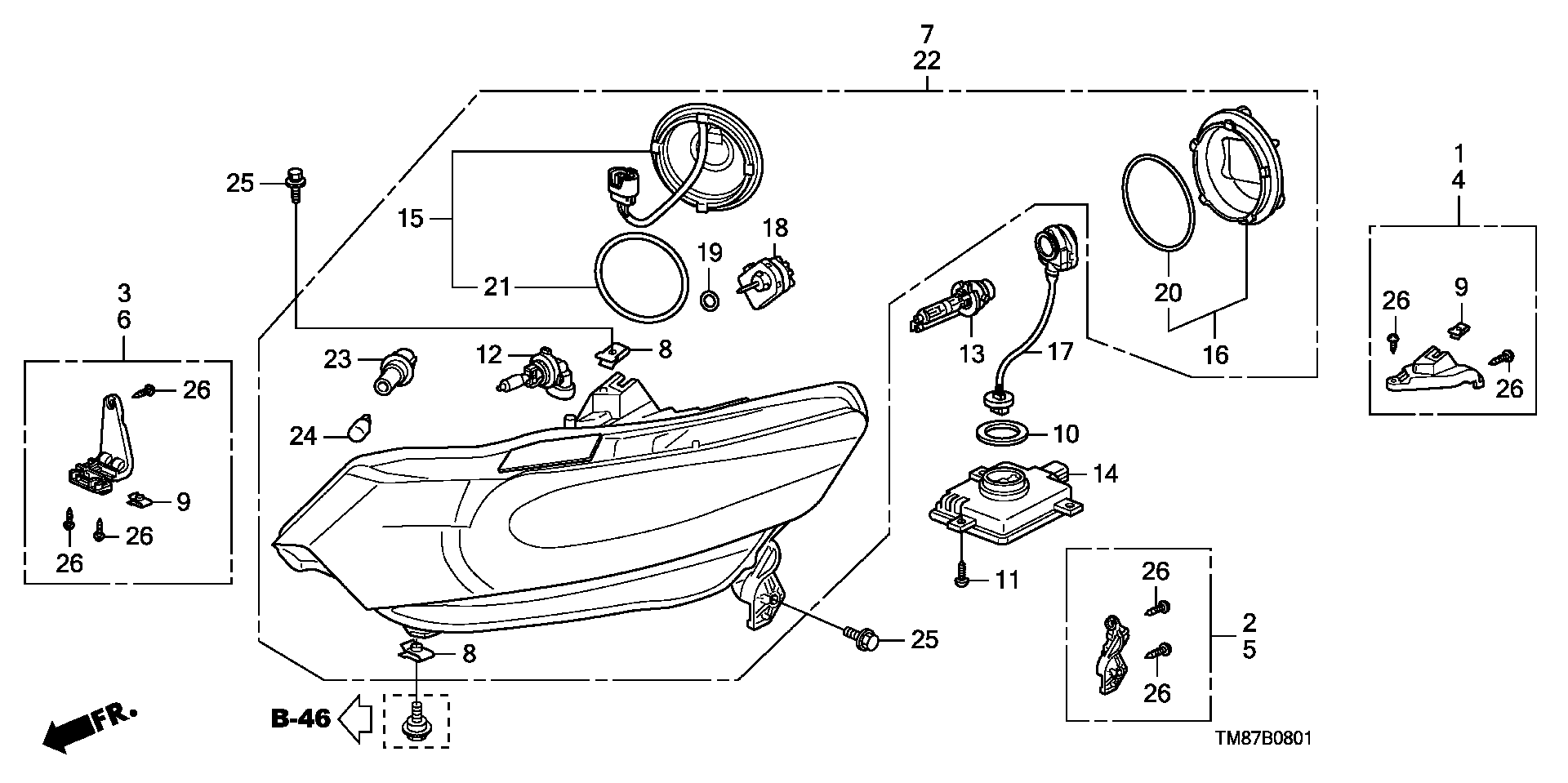 Honda 33116ST7003 - Лампа накаливания, основная фара unicars.by