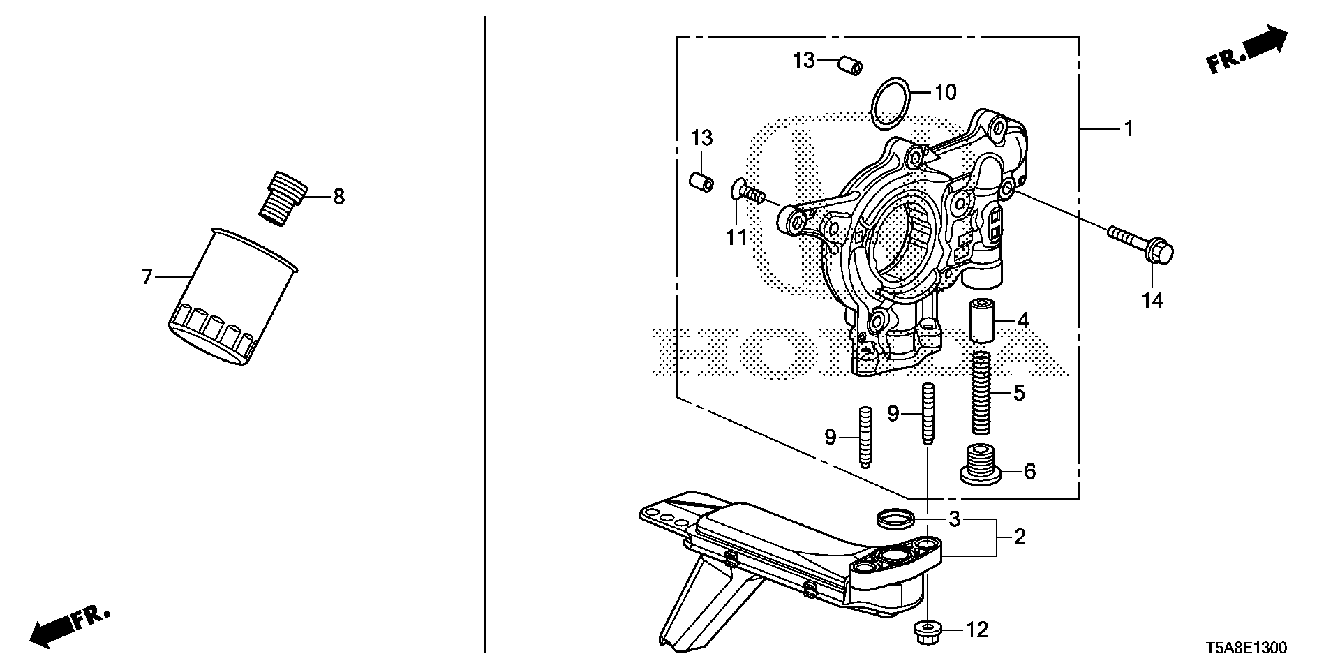 HONDA (GAC) 15400RTA003 - Масляный фильтр unicars.by