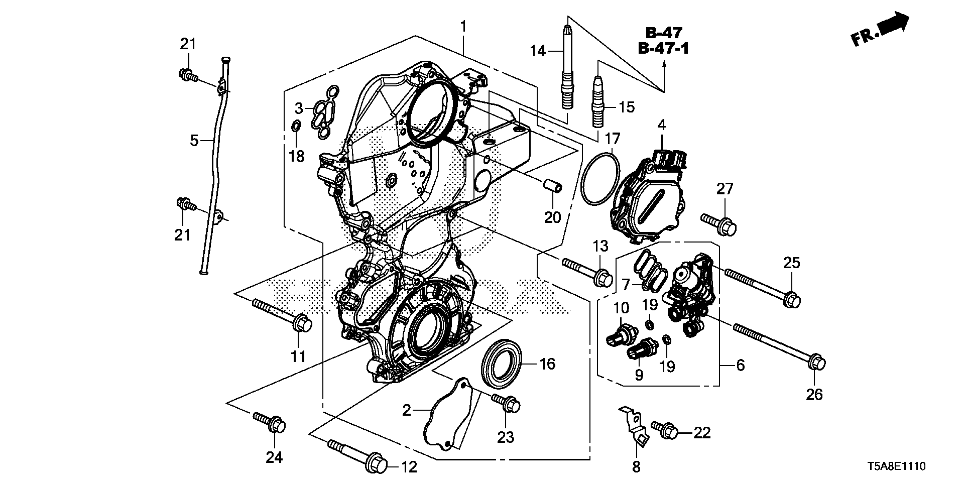 Honda 91212-5K9-003 - Уплотняющее кольцо, коленчатый вал unicars.by