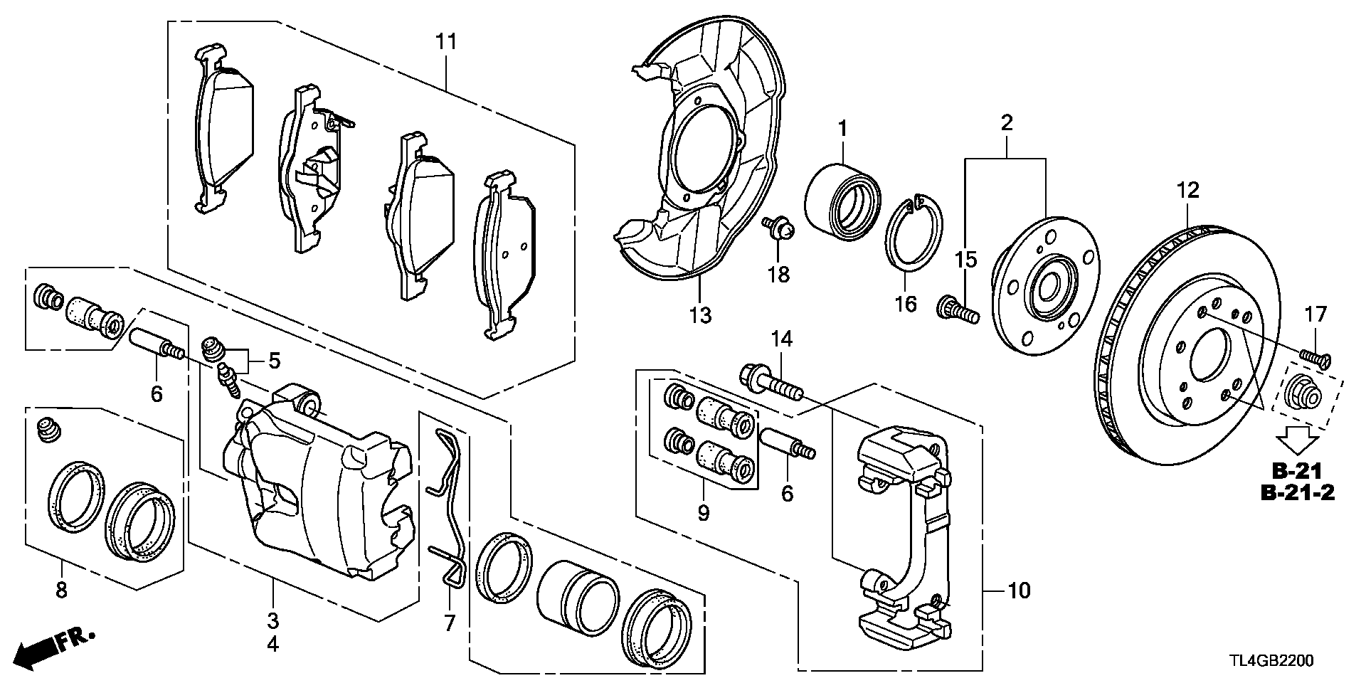 Honda 45251TL1G01 - Тормозной диск unicars.by