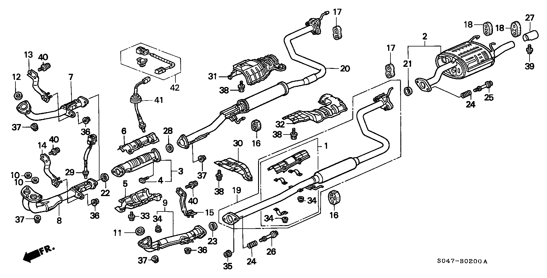 Honda 18215-ST7-J00 - Втулка стабилизатора unicars.by