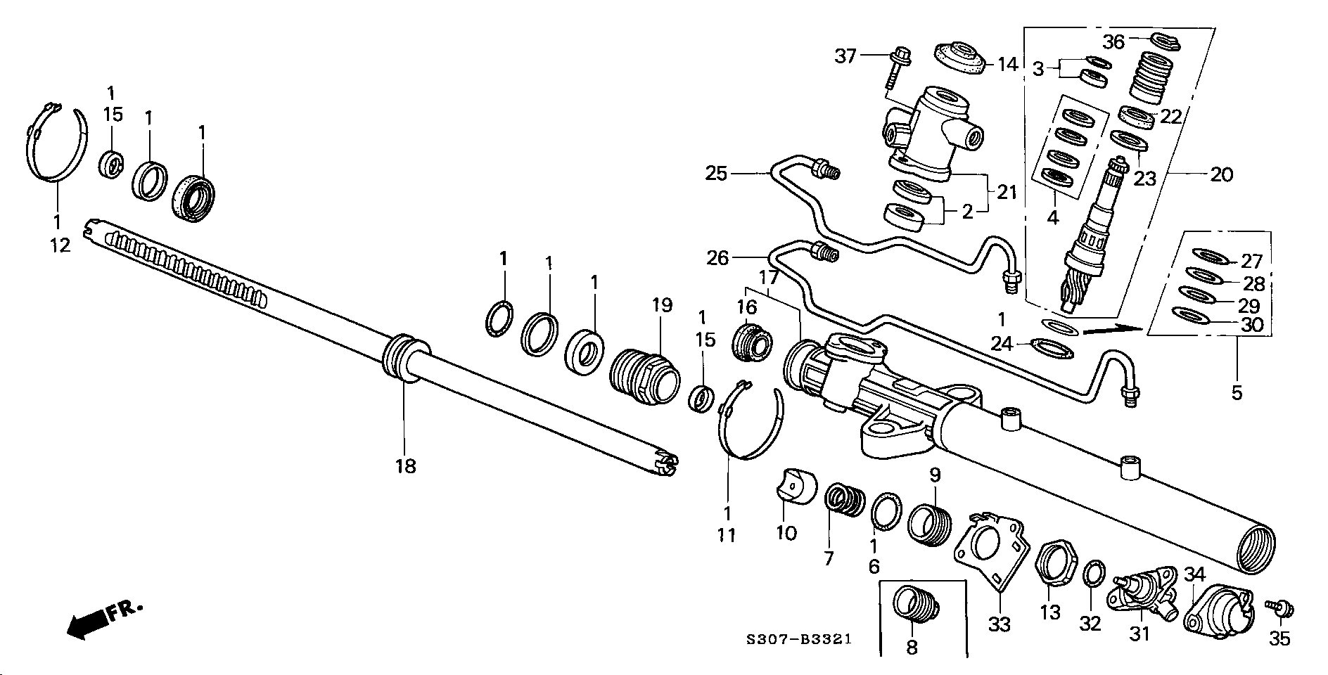 Honda 53449-SL0-A00 - Хомут unicars.by