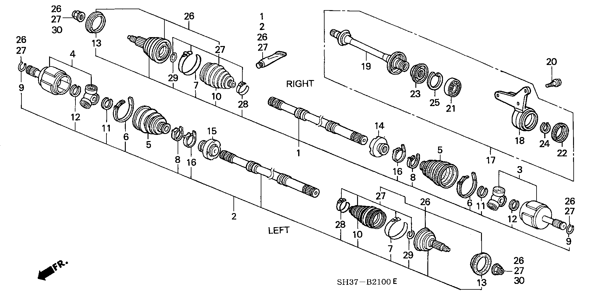 Subaru 44315-SA2-300 - Пыльник, приводной вал unicars.by