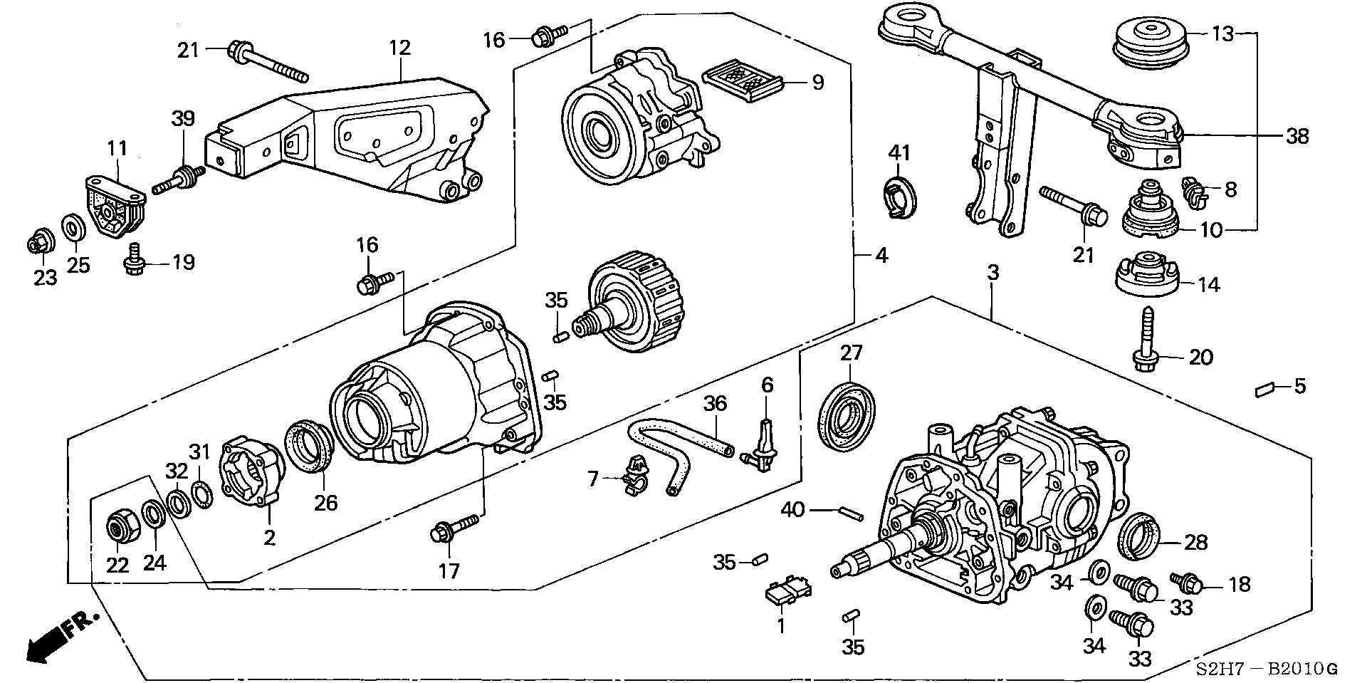 Honda 91203-P6R-003 - Уплотнительное кольцо вала, приводной вал unicars.by