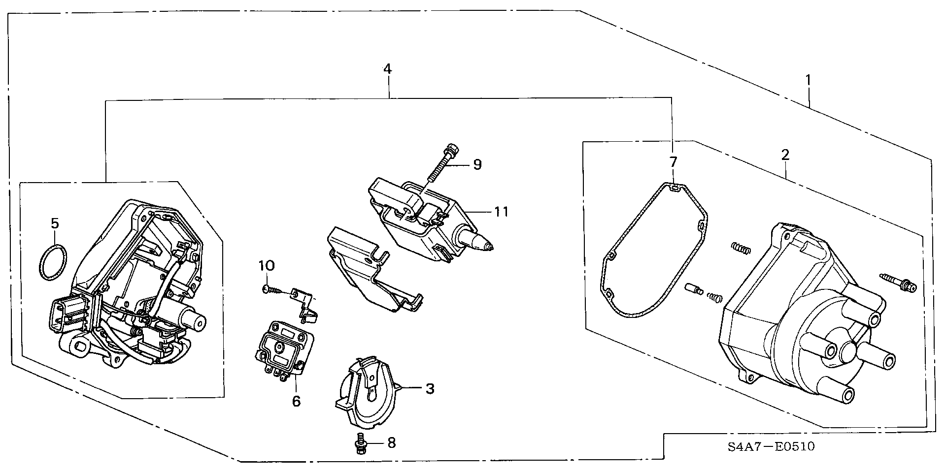 Honda 30110-PDA-E01 - Прокладка, корпус термостата unicars.by