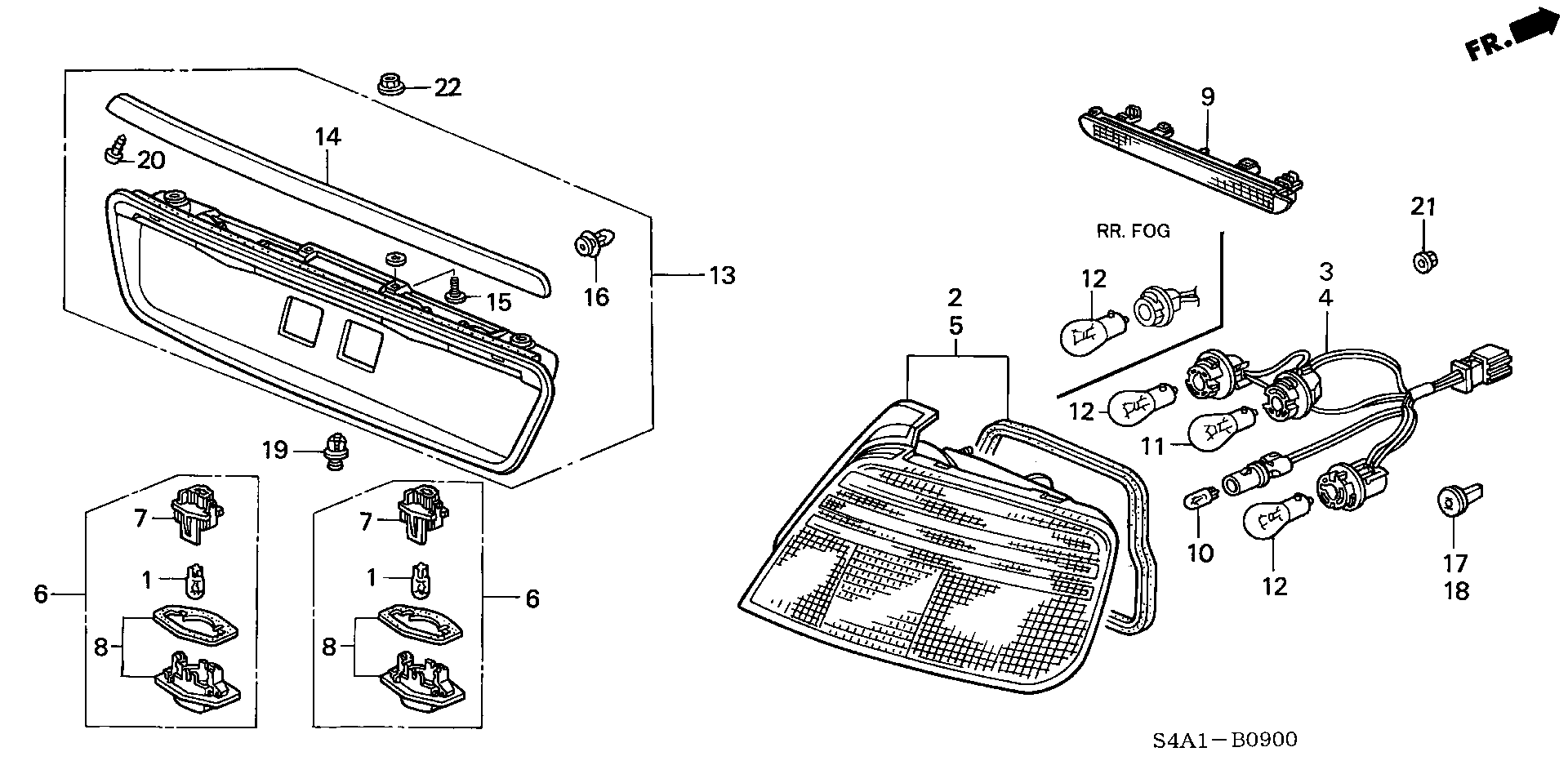 Honda 33301-SA0-741 - Лампа накаливания, освещение щитка приборов unicars.by