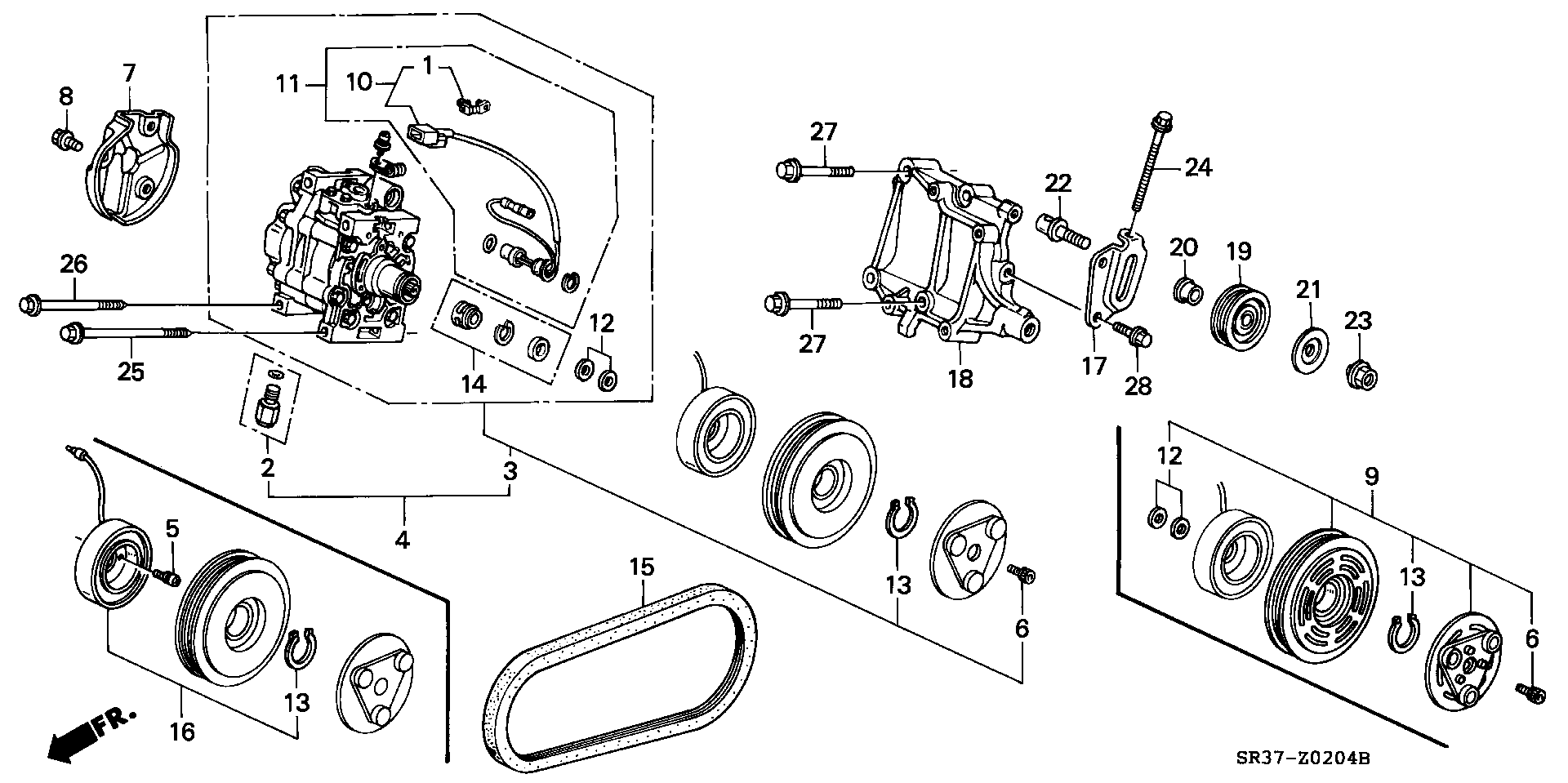 KIA 38920P08003 - Поликлиновой ремень unicars.by