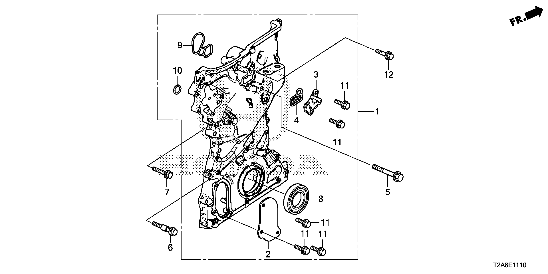 Honda 913055A2A01 - Прокладка, впускной коллектор unicars.by