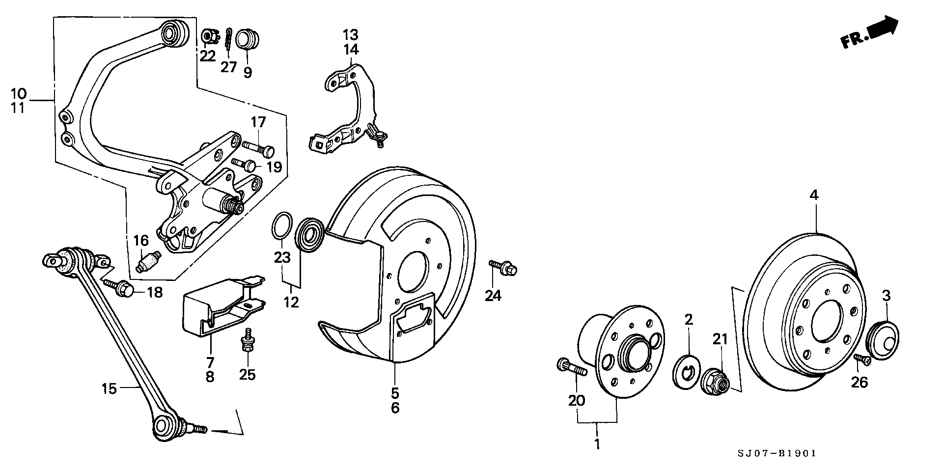 Honda 42510-SE0-000 - Тормозной диск unicars.by