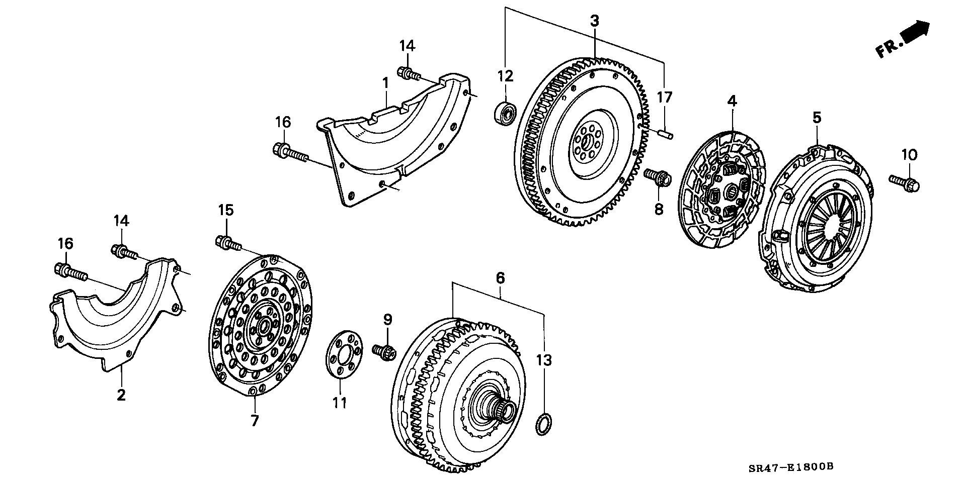 Honda 22300-P29-010 - Нажимной диск сцепления unicars.by