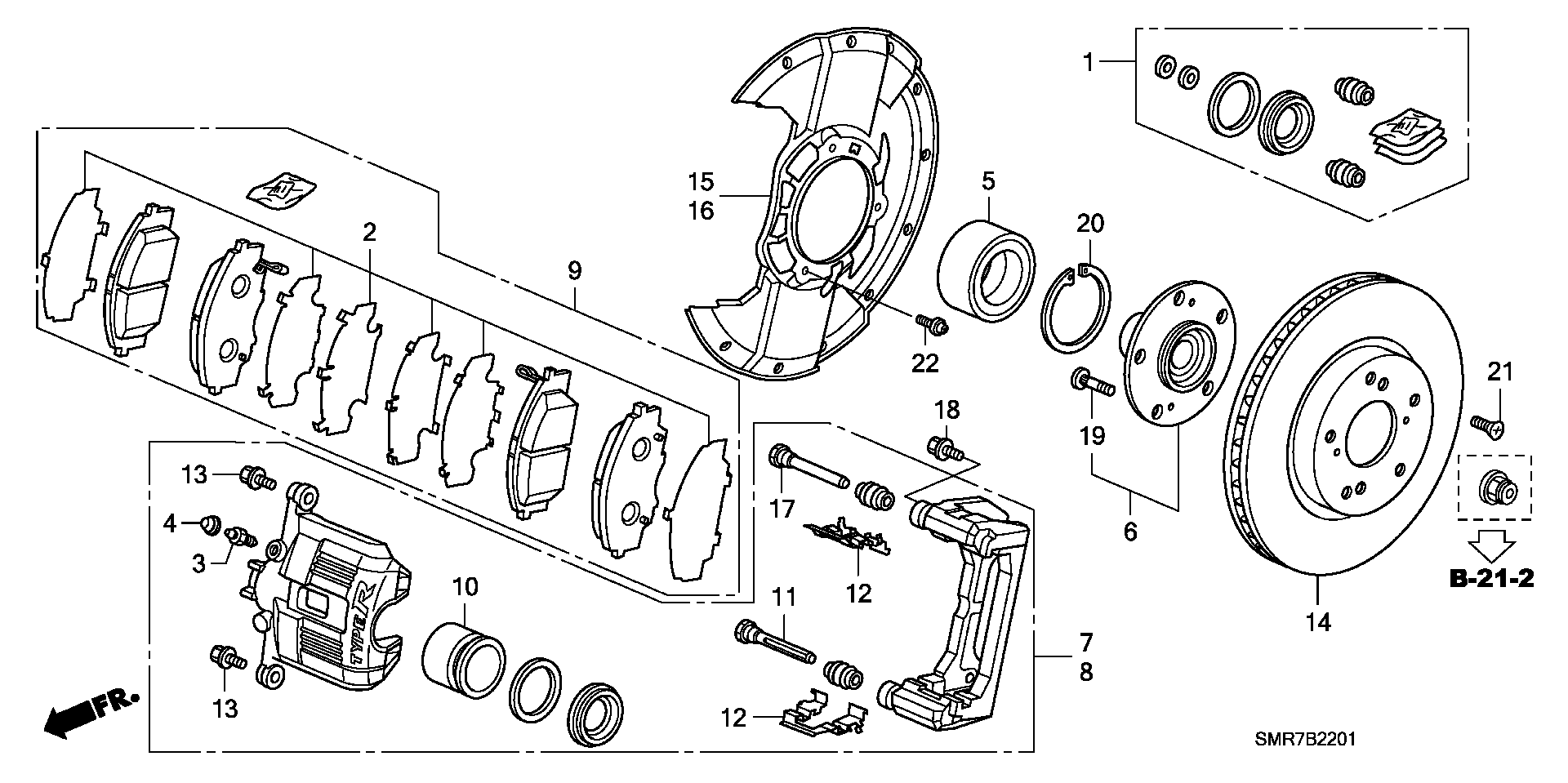 Honda 45251SMTE00 - Тормозной диск unicars.by