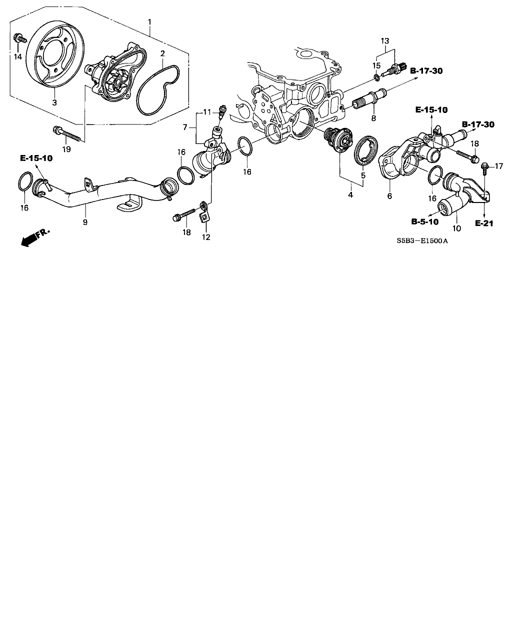 Honda 91314-634-000 - Прокладка, впускной коллектор unicars.by