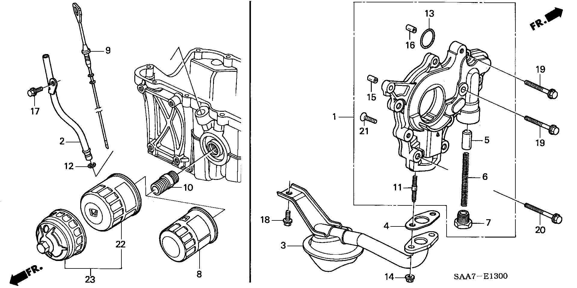 Honda 15400PR3014 - Масляный фильтр unicars.by