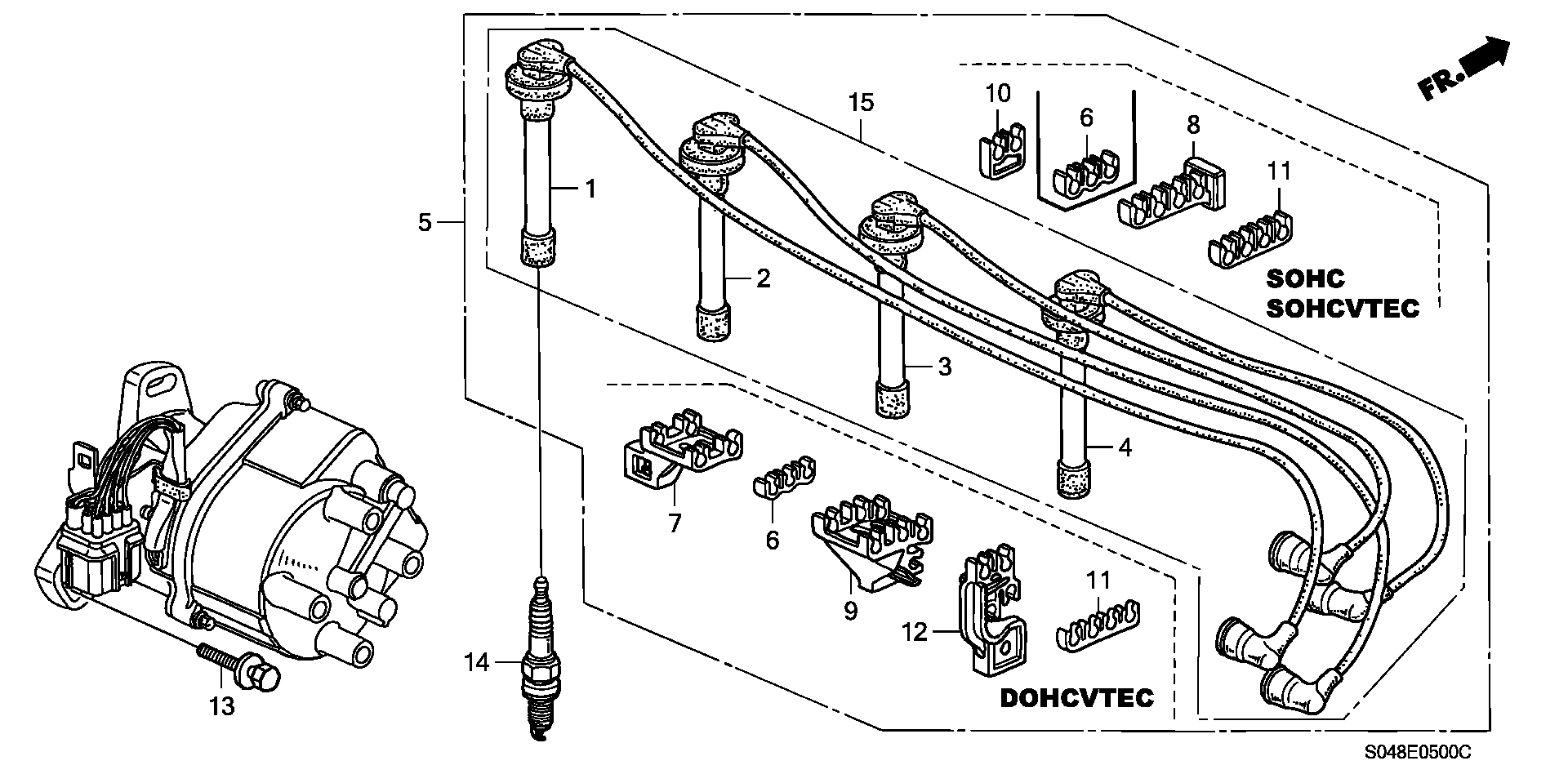 Honda 98079-5514E - Свеча зажигания unicars.by