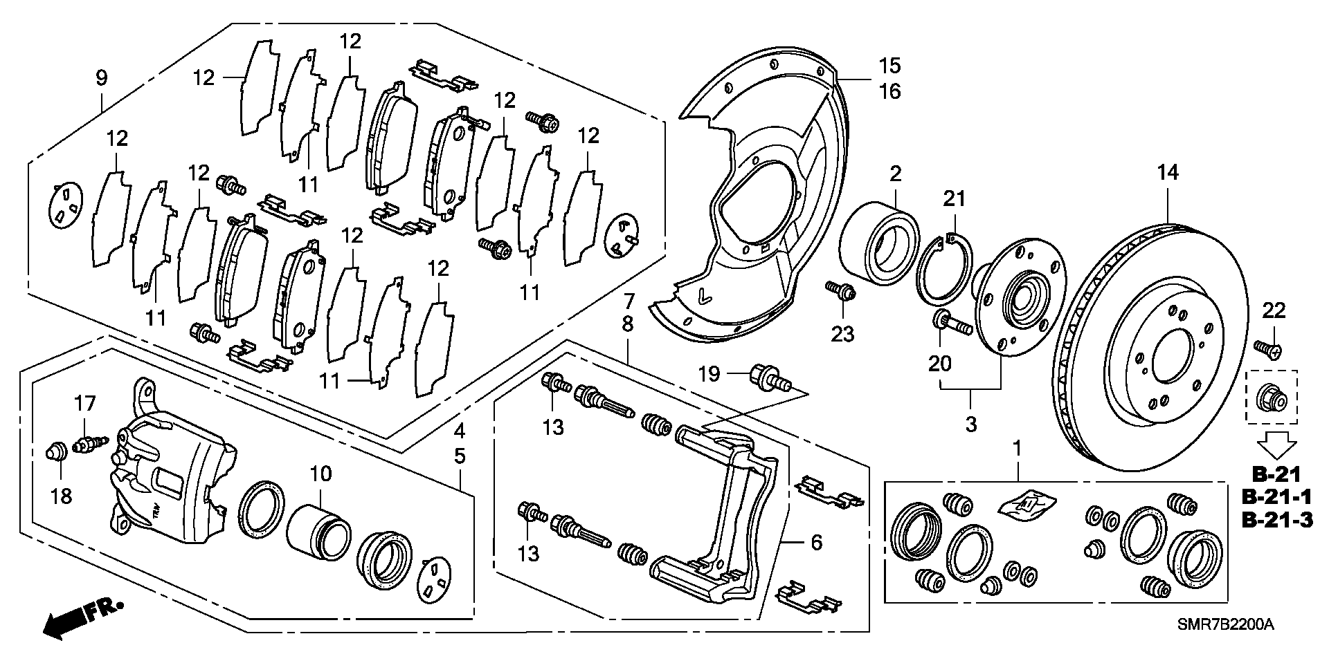 Honda 45251-SMG-G10 - Тормозной диск unicars.by