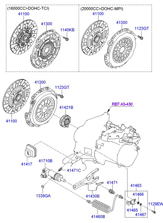 Buessing 4110023135 - Комплект сцепления unicars.by