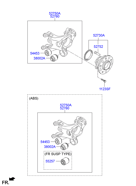 KIA (DYK) 52773-3R000 - Bushing unicars.by