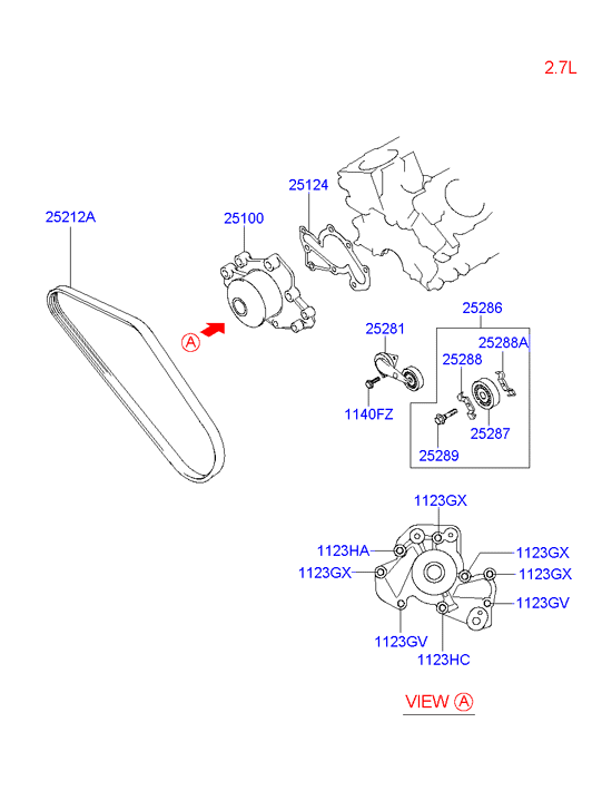 Honda 2521223000 - Поликлиновой ремень unicars.by