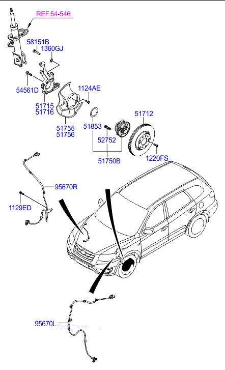 KIA 517121U000 - Тормозной диск unicars.by