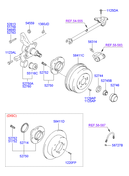 KIA 52710-2D000 - Комплект подшипника ступицы колеса unicars.by