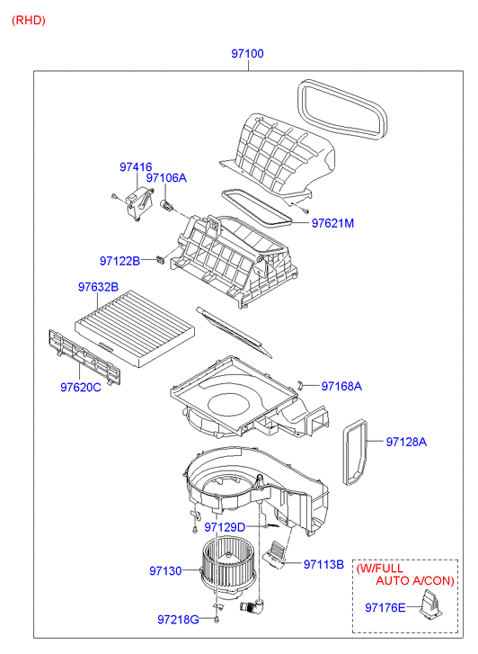 KIA 971332D100 - Фильтр воздуха в салоне unicars.by