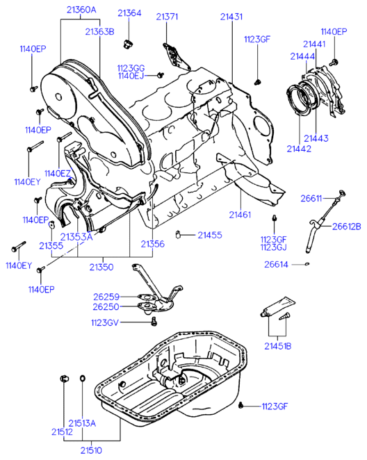 KIA 21512-21000 - Резьбовая пробка, масляный поддон unicars.by