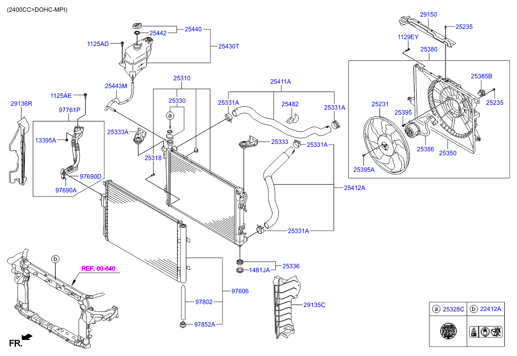 Hyundai 254122W500 - Шланг радиатора unicars.by