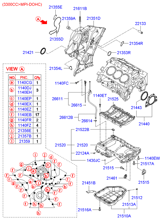 KIA 21421 25000 - Уплотняющее кольцо, коленчатый вал unicars.by