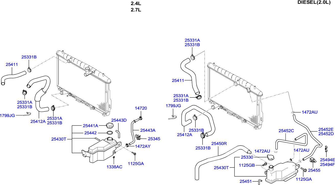 Hyundai 2533124244 - Лампа накаливания, фара дневного освещения unicars.by