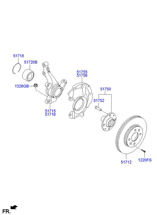 Buessing 51712-1R000 - Тормозной диск unicars.by