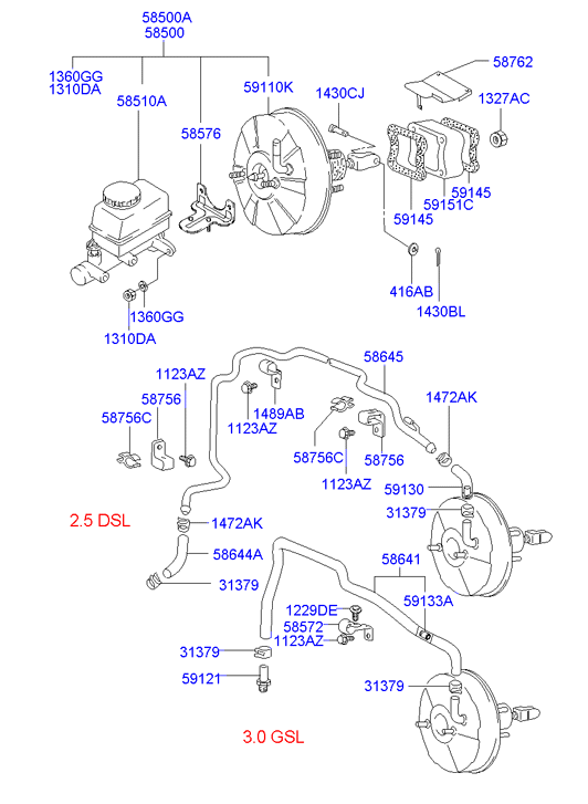 Hyundai 1472016006 - Лампа накаливания, фара дневного освещения unicars.by