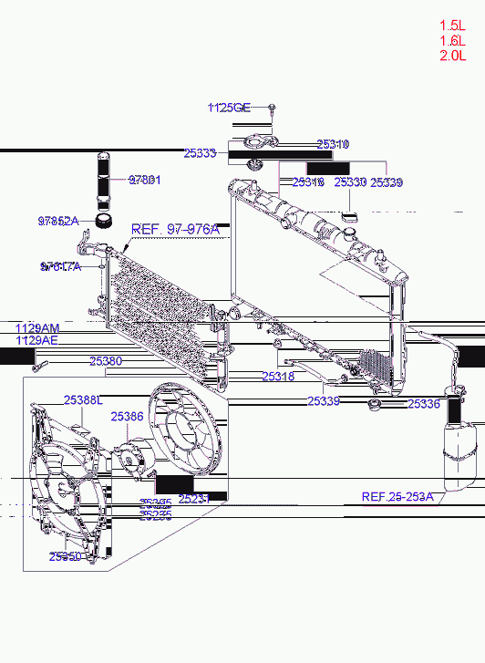 Hyundai 253302D090 - Крышка горловины радиатора unicars.by