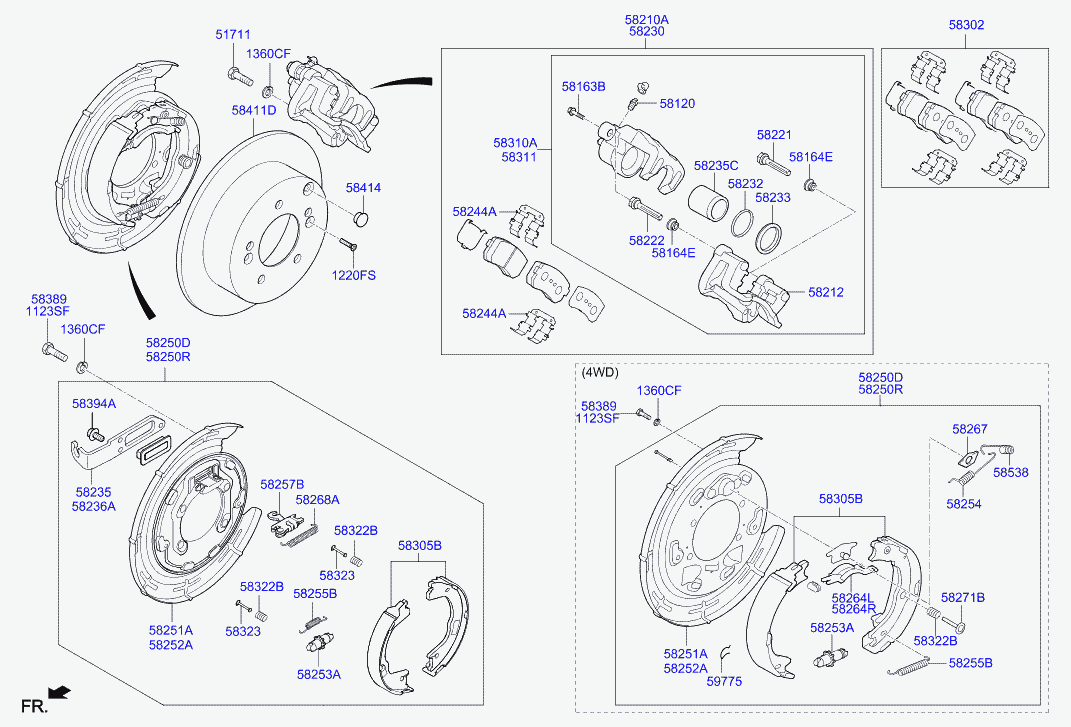 Hyundai 1220306167E - Тормозной диск unicars.by