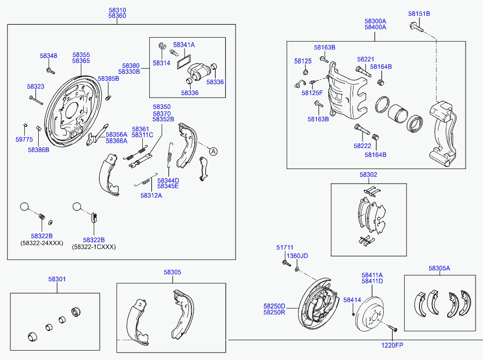 Buessing 58302-1CA10 - Тормозные колодки, дисковые, комплект unicars.by