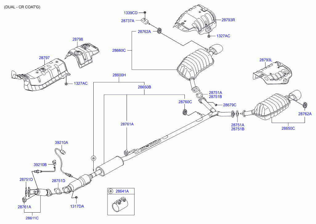 Hyundai 39210 2E500 - Лямбда-зонд, датчик кислорода unicars.by