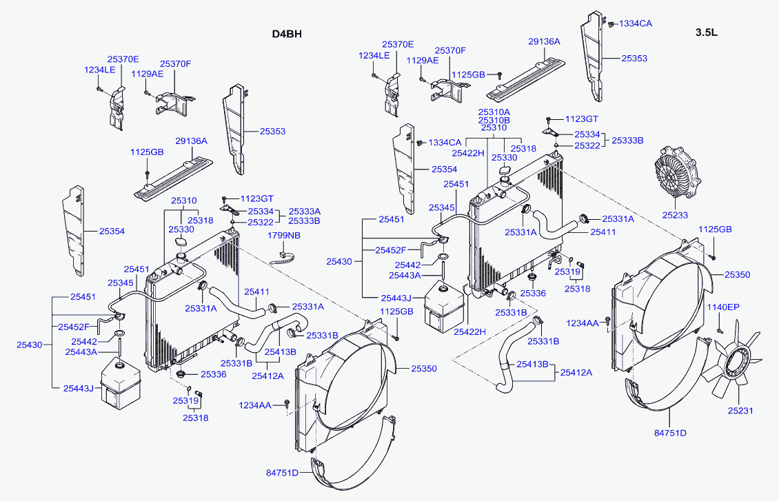 Hyundai 2534529000 - Топливный фильтр unicars.by