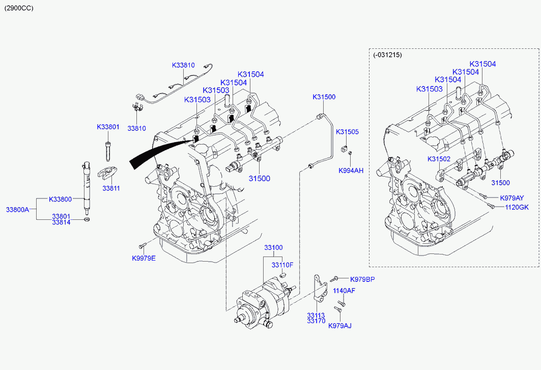 KIA 33813-4X500 - Уплотнительное кольцо, клапанная форсунка unicars.by