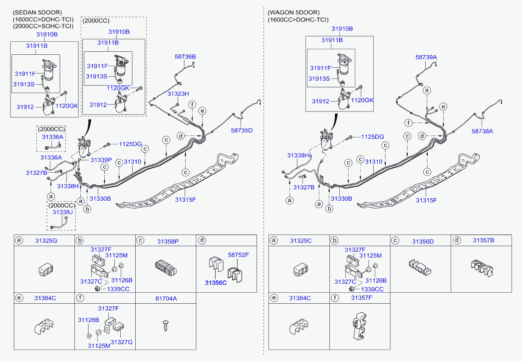 KIA 31922-2R900 - Топливный фильтр unicars.by