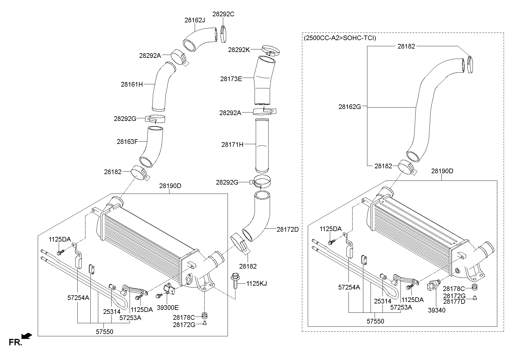 KIA 2829227340 - Система выпуска ОГ unicars.by